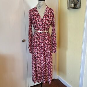 MICHAEL Michael Kors Long Sleeve Button-Down Shirtdress